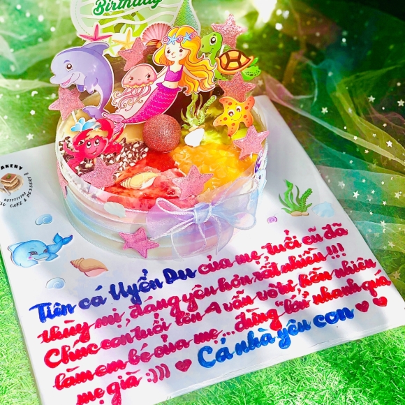 Chủ đề Bé Gái tiên cá - size 20