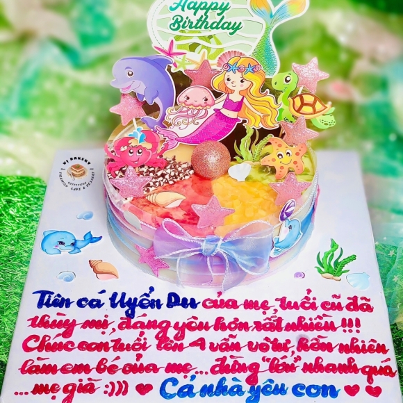 Chủ đề Bé Gái tiên cá - size 20