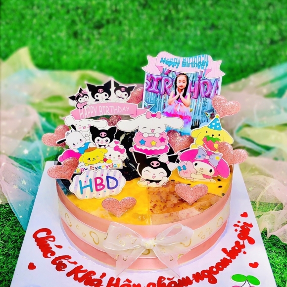 Chủ đề Kuromi, Melody, Cinnamoroll - size 22