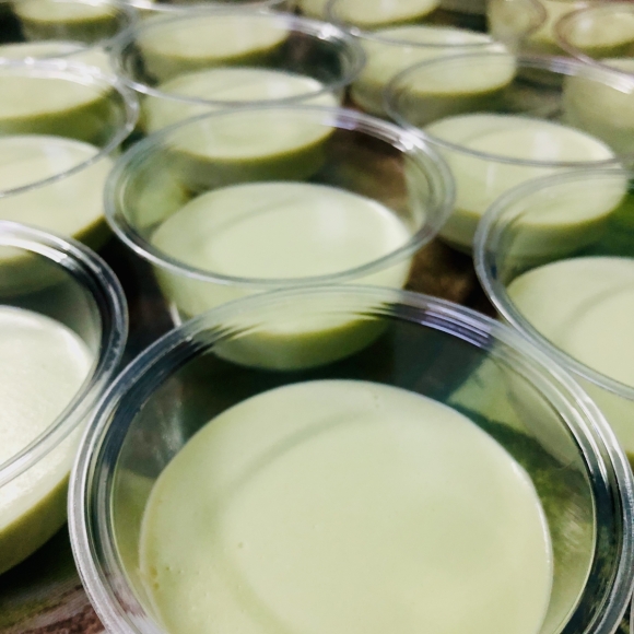 Tàu hũ Singapore vị matcha