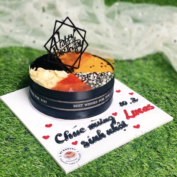 Chủ đề Chàng trai tone đen đơn giản - size 16