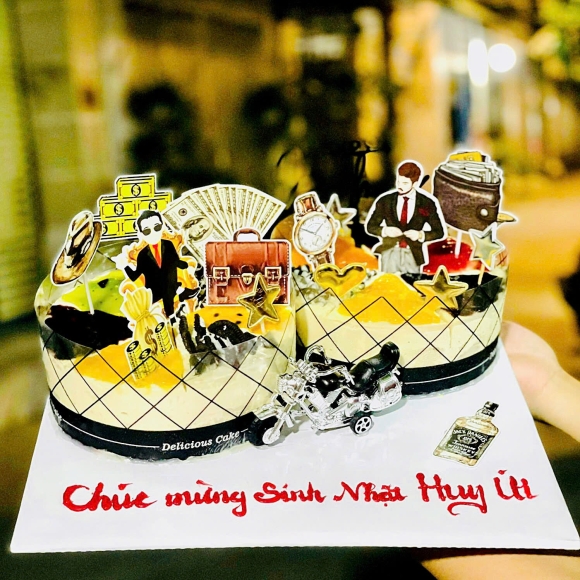 Bánh đôi Chủ đề Chàng trai 11 - size 18