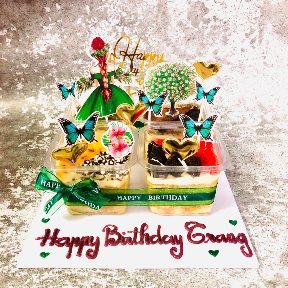 Set 4 hộp Cô gái 4