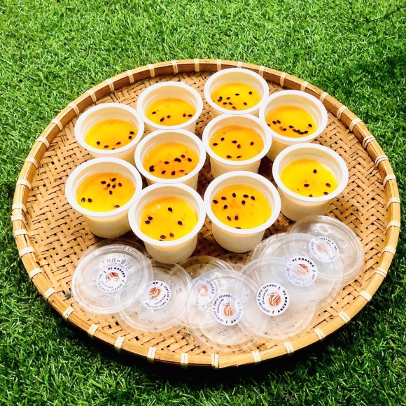 Set 10 sữa chua phô mai Mix vị Chanh Dây 