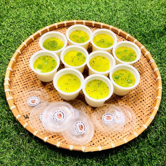 Set 10 sữa chua phô mai Mix vị Kiwi